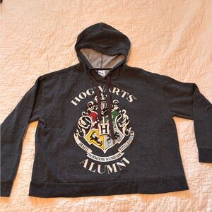 Hogwarts Alumni Charcoal Hoodie